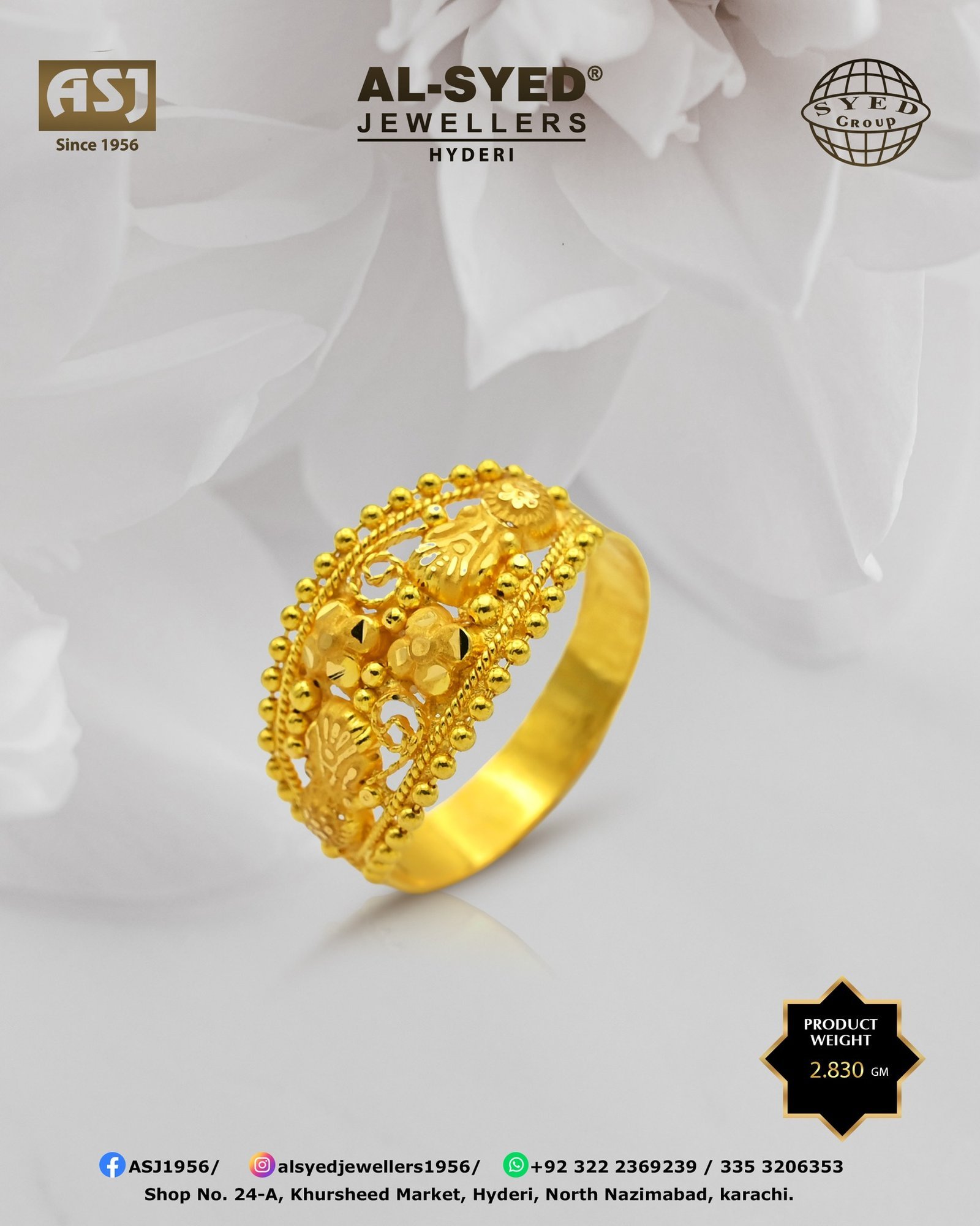 Wedding Ring Design - Gold Ring For Women In Pakistan. The best online jewelry store in karachi. Gold Jewelry Store in karachi Pakistan